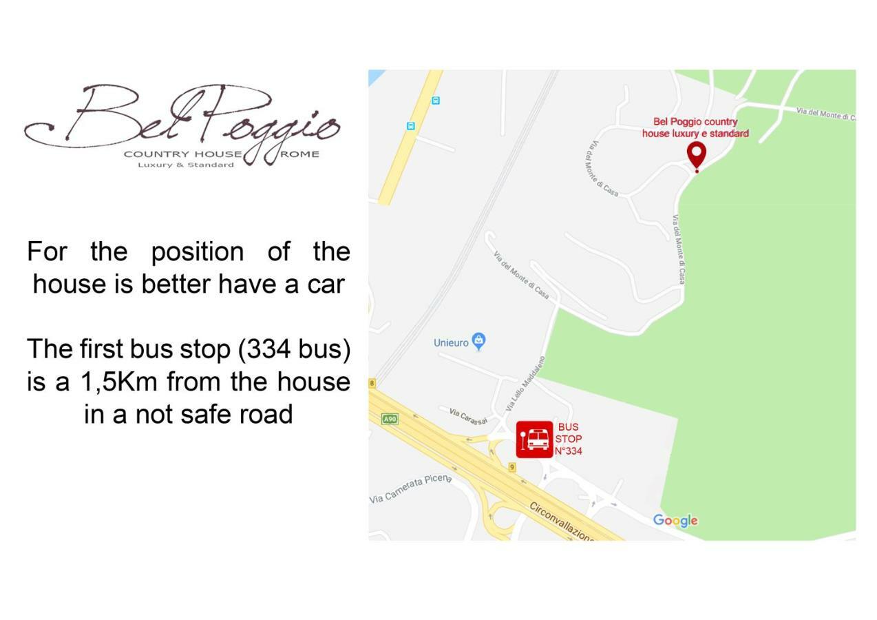 Roma - Bel Poggio Country House מראה חיצוני תמונה